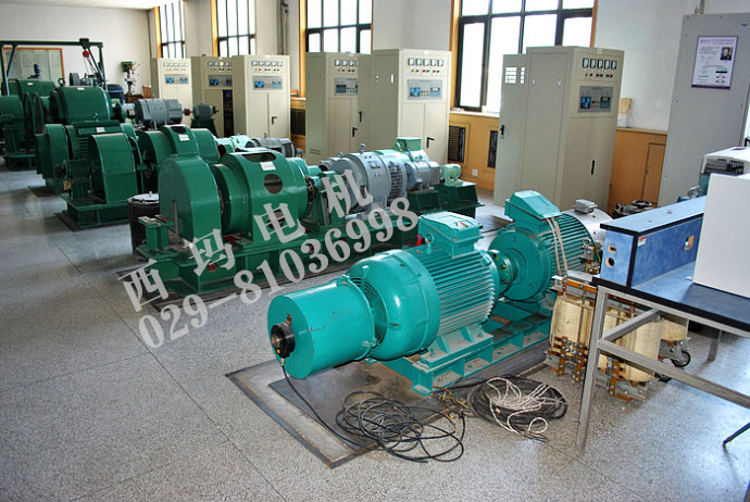 我公司參與設計、承建的西北工業大學對轉壓氣機動力控制系統